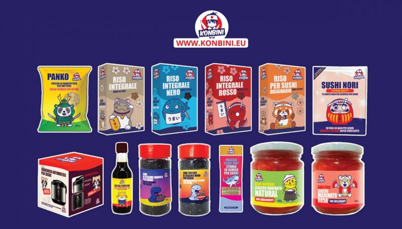 Konbini: la nuova linea retail di prodotti tipici giapponesi