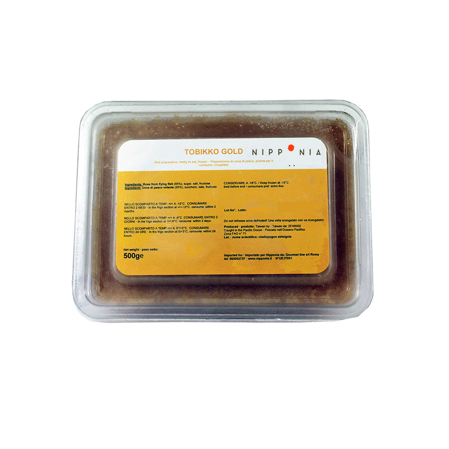 nipponia tobikko dorato uova di pesce croccanti