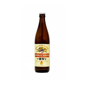 kirin ichiban birra giapponese in bottiglia da 50 cl