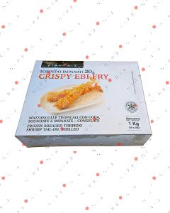 Nipponia crispy ebi fry Gamberoni Torpedo impanati nel panko