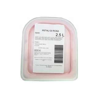Gelato ai petali di rosa