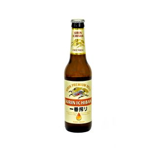 kirin ichiban birra giapponese in bottiglia da 33 cl