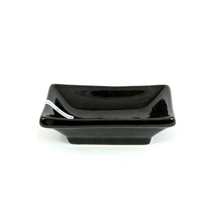 Porta soia ceramica nera
