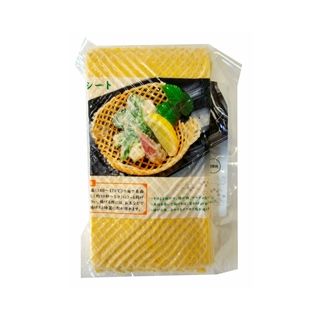 Fogli a rete di patata yam gialli