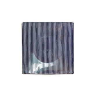 piatto in ceramica giapponese striped