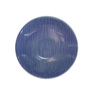 Striped Piatto tondo a righe 23cm