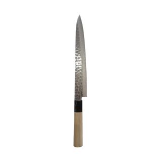 Yamawaki sujihiki coltello a lama damascata