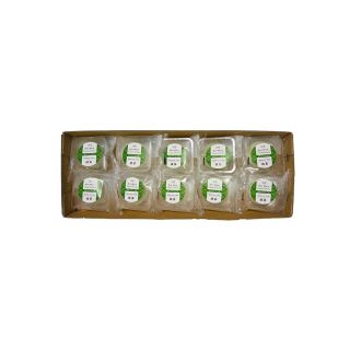 mochi vegan con crema di soia al te verde