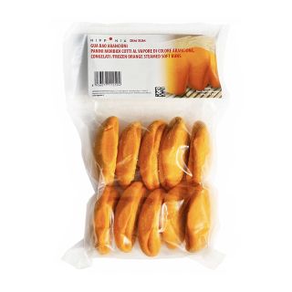 Bao buns arancioni congelati