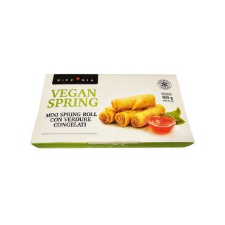 vegan spring mini spring rolls congelati con verdure