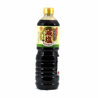 marukin oishii genen salsa di soia giapponese poco salata