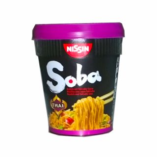 Nissin Soba Cup Thay noodles istantanei gusto Thay