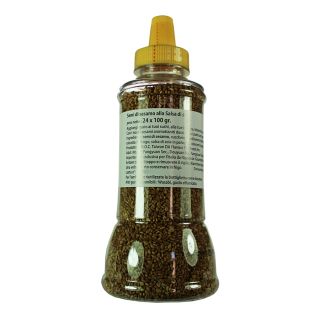 sesamo alla salsa di soia in dispenser