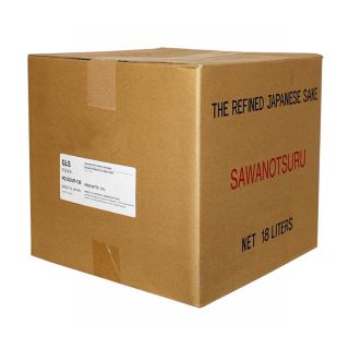 Sawanotsuru Tancho Sakè in dispenser