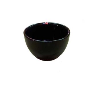 bicchiere ceramica nera