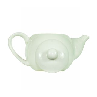 Porta salsa di soia in ceramica bianca