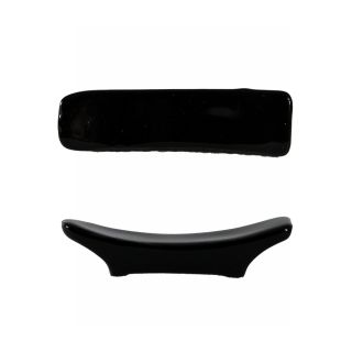 Poggia bacchette in ceramica nera