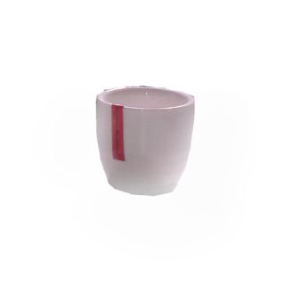Bicchiere sakè in ceramica bianca