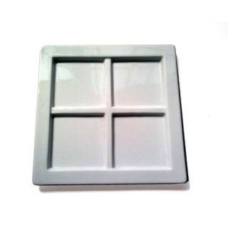 Serie Elegance Piatto L quadrato 4 scomparti