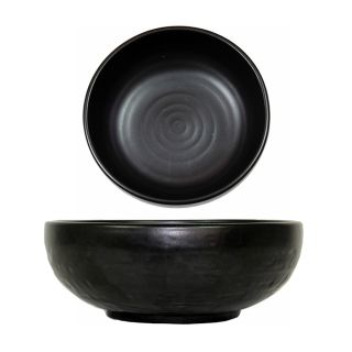 ciotola per riso in ceramica nera