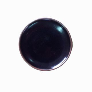 Tenmoku Black Piattino tondo cm16