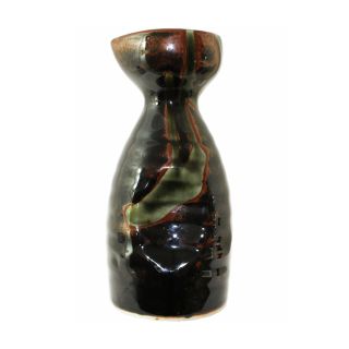 Bottiglia sakè 28cl nero/marrone/verde