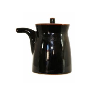 Bricco porta shoyu porcellana nera