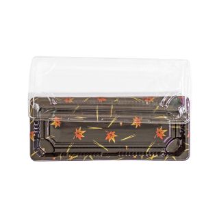 CH006 Contenitori per sushi takeaway con decoro a foglia d'acero