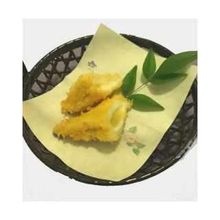 Hanpen Fish's toast con formaggio fuso