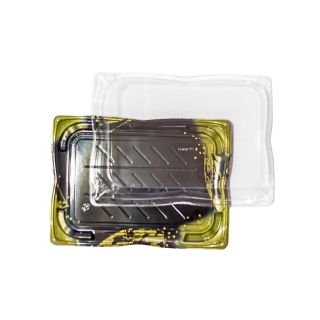 Sushi Box Nero Oro per asporto