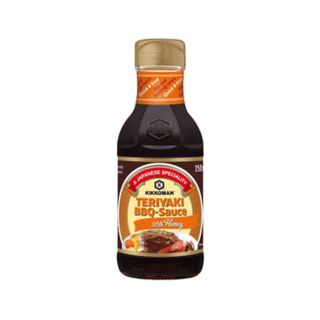 kikkoma salsa teriyaki bbq con miele