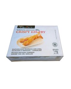 Nipponia crispy ebi fry Gamberoni Torpedo impanati nel panko