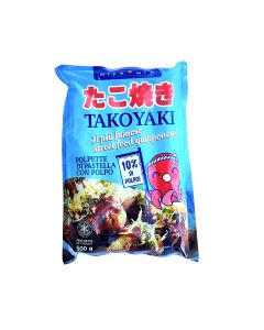 nipponia takoyaki polpette di pastella con polpo 10%