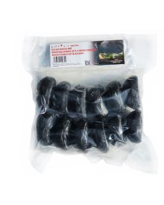 black bao buns panino nero cotto al vapore