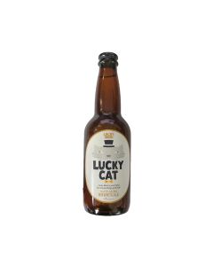 kizakura lucky cat white ale beer