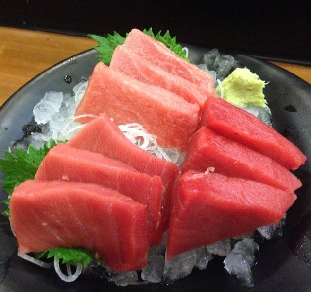 Otoro, Toro, Chu toro Otoro sashimi